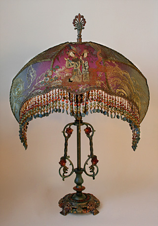 Chinese Embroidered shade